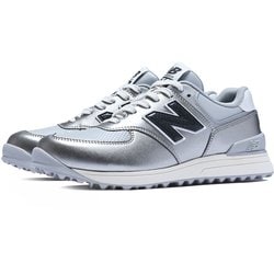 WGS574 [ゴルフシューズ レディース 25S_574 V3 SL スパイクレス 24.0cm SILVER]