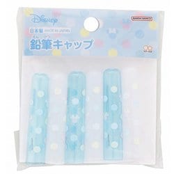 限定 鉛筆キャップ 6本 ミニーマウス ブルー S5035392
