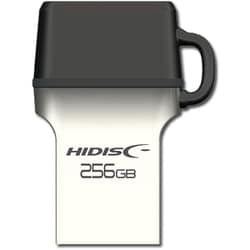 コンパクトUSBメモリ 256GB USB3.2（Gen1） Type-A/Type-C両対応 最大読込速度210MB/s 最大書込速度60MB/s 重量4g HDUF146C256G3C