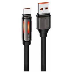 RGB USB-A to Type-Cケーブル 1.2m ブラック U136-AC-BK