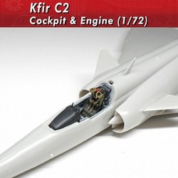 0091 1/72 クフィルC2 コクピット＆エンジン [プラモデル用パーツ]