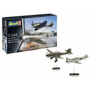 03770 1/144 メッサーシュミット Bf109E＆ユンカース Ju87B スツーカ [組立式プラスチックモデル]