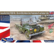 GEC35GM0076 1/35 英国陸軍 FV18001 マークI 4×4 ユーティリティビークル（前期型） w/10-cwt トレーラー 朝鮮戦争 [組立式プラスチックモデル]
