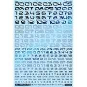 GM-714 1/144 GM ナンバーデカール No.11 サイバースペース・ナンバーズ プリズムナイトブルー [プラモデル用品]