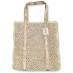 coco sauna メッシュトート ベージュ 24P44995