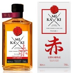 【限定】神息 赤 ブレンデッドモルトウイスキー 46度 750ml [ウイスキー]