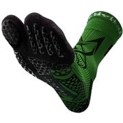 PRO ダブルエックス メンズ ランニングウェア ソックス グリーン L-LLサイズ(26-29cm)