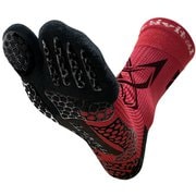 PRO ダブルエックス メンズ ランニングウェア ソックス レッド L-LLサイズ(26-29cm)