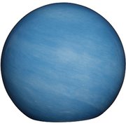 LED インテリア ナイトライト 電池式 惑星タイプ ガラス製 タイマー機能付き ブルー系 LT878S1