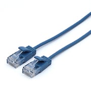 スリムLANケーブル CAT.6A準拠 10m ブルー JTLAN6A-S100BL