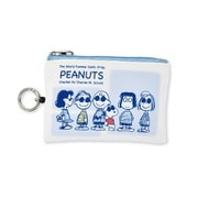 SPIK-332 PEANUTS リール付きパスポーチ みずいろ スヌーピー