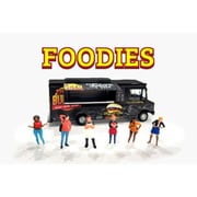 AD-64531MJ 1/64 フィギュア フーディーズ 6個セット [ミニカー用アクセサリー]