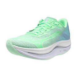 ミズノウェーブリベリオンプロ３25.0cm グリーン（レディース） ミズノ（MIZUNO）（メンズ、レディース）ランニングシューズ