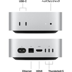 Mac mini M4 Pro 14コア Mac mini [整備済製品] 14コアCPUと20コアGPUを搭載したApple M4