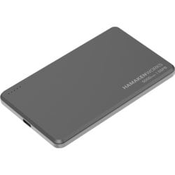 JOVY SSPBシリーズ 準固体電池モバイルバッテリー 5000mAh ブラック HW-SSPB050BKF