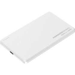 JOVY SSPBシリーズ 準固体電池モバイルバッテリー 5000mAh ホワイト HW-SSPB050WHF
