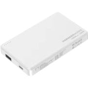 JOVY SSPBシリーズ 準固体電池モバイルバッテリー 10000mAh ホワイト HW-SSPB100WHF