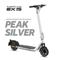 EVEREST XING EX15 EX15 ピークシルバー [電動キックボード 特定小型原付モデル]