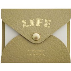 やまま文具×ライフ カバー付ふせん ベージュ 無地 YL03