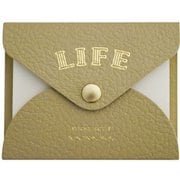 やまま文具×ライフ カバー付ふせん ベージュ 無地 YL03