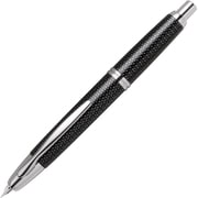 万年筆 キヤツプレス 絣(かすり) 黒 F(細字) FCN-2MR-KB-F