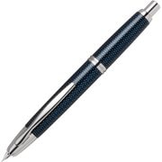 万年筆 キヤツプレス 絣(かすり) 紺 M(中字) FCN-2MR-KL-M
