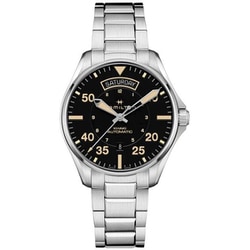 KHAKI AVIATION（カーキアビエーション） Day Date Auto（デイ デイト オート） メンズブレス 並行輸入品 2年保証 H64645131