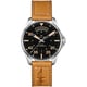 KHAKI AVIATION（カーキアビエーション） Day Date Auto（デイ デイト オート） メンズレザー 並行輸入品 2年保証 H64645531