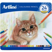 アートライン色鉛筆 24色セット KPC-24C/H