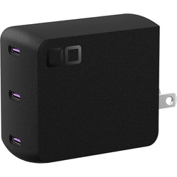 USB急速充電器 Novaport TRIOII USB PD（パワーデリバリー）対応 140W USB-C×3 折りたたみ式プラグ採用 Nova Intelligence搭載 NovaEngine搭載 NovaSafety2.0搭載 ブラック CIO-G140W3C-N2-BK