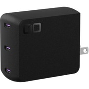 USB急速充電器 Novaport TRIOII USB PD(パワーデリバリー)対応 140W USB-C×3 折りたたみ式プラグ採用 Nova Intelligence搭載 NovaEngine搭載 NovaSafety2.0搭載 ブラック CIO-G140W3C-N2-BK