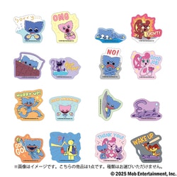 Poppy Playtime トレーディングダイカットステッカー スタンプ柄 [コレクショントイ]