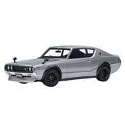 77466 1/18 日産 スカイライン 2000GT-R KPGC110 チューンド・バージョン シルバー [ダイキャストミニカー]