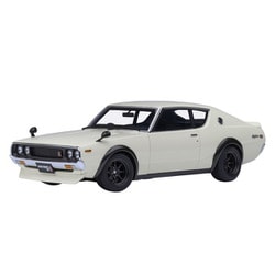 77467 1/18 日産 スカイライン 2000GT-R KPGC110 チューンド・バージョン ホワイト [ダイキャストミニカー]