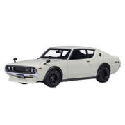 77467 1/18 日産 スカイライン 2000GT-R KPGC110 チューンド・バージョン ホワイト [ダイキャストミニカー]