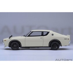 ジュン♪ 1:18 NISSAN SKYLINE 2000 GT-R (KPGC110) TUNED VERSION (WHITE
