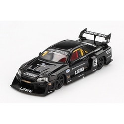 MGT00844-R 1/64 日産 LB-ER34 スーパーシルエット スカイライン ブラック 右ハンドル [ダイキャストミニカー]
