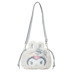 サンリオキャラクターズ 2WAY巾着ショルダー ふわふわスノーラビット シリーズ クロミ