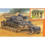 DR6402SP 1/35 WW.II ドイツ軍 IV号戦車E型 潜水戦車仕様 マジックトラック/アルミ砲身/金属砲弾/導線牽引ケーブル/フィギュア4体付属 豪華仕様 [組立式プラスチックモデル]