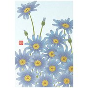 限定 ポストカード772 ブルーデイジー柄 88772006