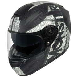 フルフェイスヘルメット G-FORCE SS MONSTER type C 04.ブラックホワイト L