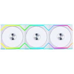 120mmケースファン SL120 WIRELESS トリプルパック リバースモデル ホワイト UF-RS-SL120-WLS-3W