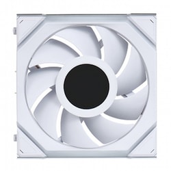 120mmケースファン SL120 LCD WIRELESS LCDモデル シングルパック ホワイト UF-SL120-LCD-WLS-1W