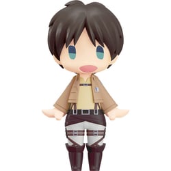 HELLO! GOOD SMILE 進撃の巨人 エレン・イェーガー [塗装済可動フィギュア 全高約100mm ノンスケール]