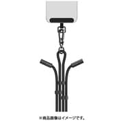 充電ケーブルストラップC/C 1.6m BDACL01-C160-BK