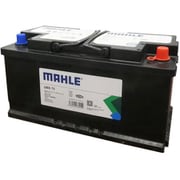 MAHLE(マーレ) バッテリー AGM LN5 92Ah 850CCA (Black Case) メンテナンスフリー 欧州車 国産車兼用 長さ353mm 幅175mm 高さ190mm QBS75 アイドリングストップ対応 AGM LN5