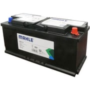 MAHLE(マーレ) バッテリー AGM LN6 105Ah 950CCA (Black Case) メンテナンスフリー 欧州車用 長さ394mm 幅175mm 高さ190mm QBS76 アイドリングストップ対応 AGM LN6