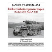 BKV0151 パンツァ・トラクツ No.15-1 軽装甲兵員輸送車 Sd.kfz.250 Ausf.A & B [プラモデル書籍]