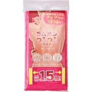 ゴムポンつるつるワイド（ピンク） ピーリングタオル 角質ケア N0401501