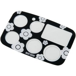 スイッチ保護ガラスフィルム MARY QUANT ブラック （パナソニック スイッチ5対応） MQG-001P